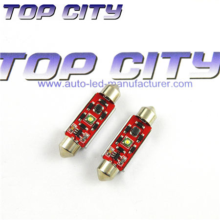 Topcity Newest Euro Error Free Canbus Festoon 1 HIGH Power cree R3 Canbus 36mm Cold white - Canbus LED